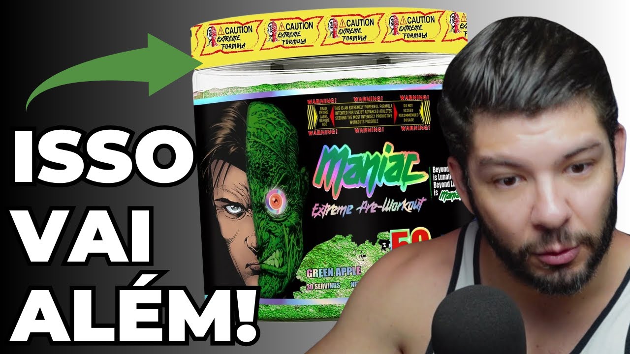 THE TRUTH ABOUT MANIAC (Terror Labz) IMPORTED PRE-WORKOUT - YouTube