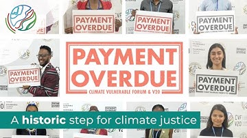 #PaymentOverdue | Wealthy polluters need to put their cash where their promises are.