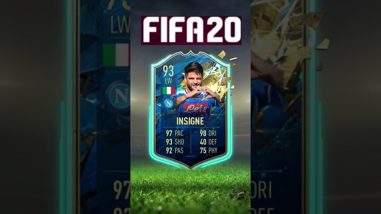 Lorenzo Insigne evolution of fifa 