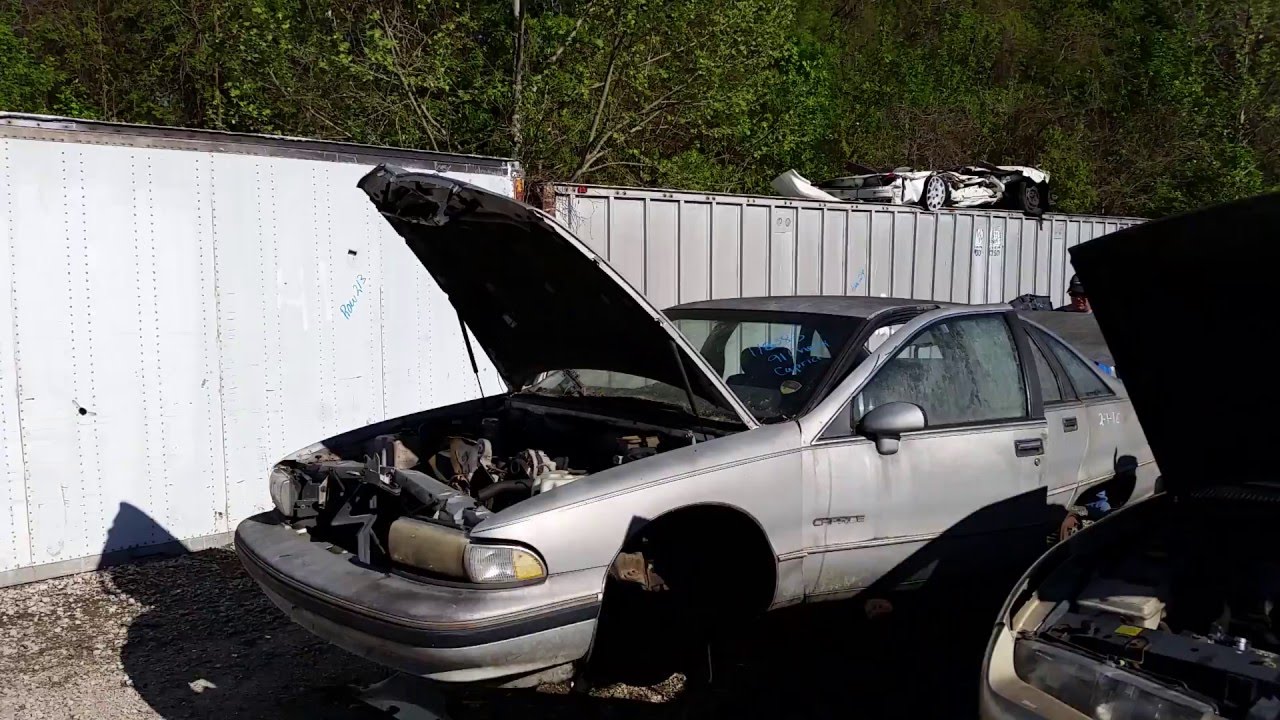 1991 Chevy Caprice sedan at Cash n' Carry junkyard in Savannah, GA