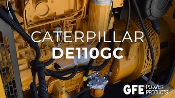 Caterpillar DE110GC diesel generator - Product video