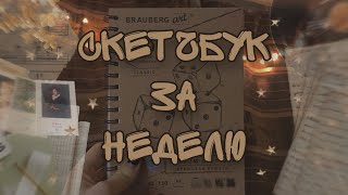 ✨ ЗАПОЛНЯЮ СКЕТЧБУК ЗА НЕДЕЛЮ (успела за 5 дней!) ✨