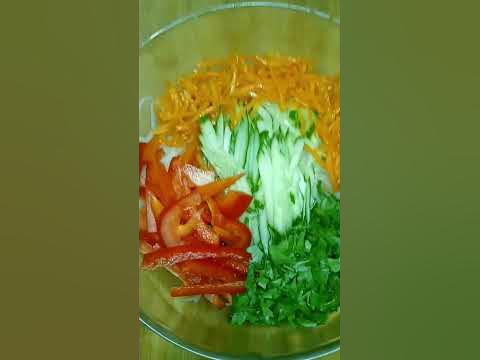 супер классный салат из фунчозы. и как гарнир и как отдельное блюдо👍👍👍 ...