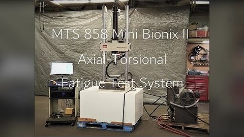 MTS 858 Mini Bionix Axial-Torsional Fatigue Testing System with New Frank Bacon Servo Controller