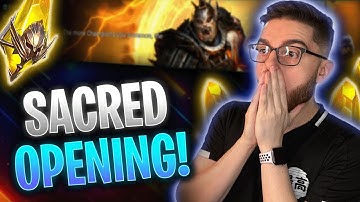 SUMMON RUSH INSANITY! Pulling Sacred Shards On My F2P And Main! | Raid Shadow Legends