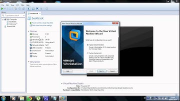 How To add backTrack to Vmware Workstation