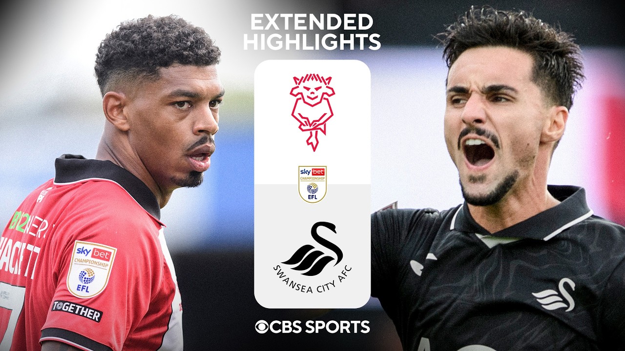 Lincoln City vs. Swansea City: Extended Highlights | EFL Championship | CBS Sports