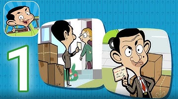 Mr Bean Special Delivery - Gameplay Walkthrough Part 1 - Level 1 - 2 Completed (iOS, Android)