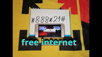THE SECRET OF FREE INTERNET IS VERY SIMPLE!SECRET CODE FOR 2021!Works at 100%