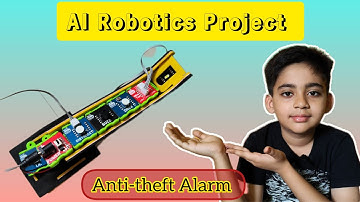 Anti-theft Alarm Project | Witblox AI Robotics Kit #awesomeagrim #witblox #toyreview #robotics