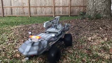 ARCTIC THUNDER RC CRAWLER! Custom GI Joe Rolling Thunder Winter Rescue Unit