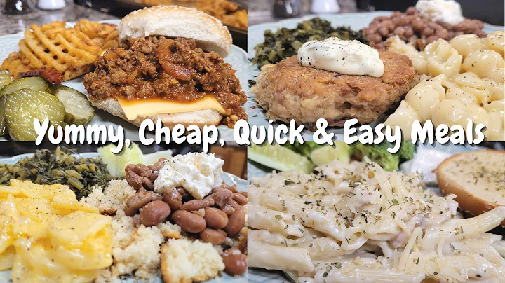 Delicious, Cheap, Quick and Easy Real Life Dinners...