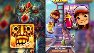 Temple Run 2 Vs Subway Surfers - Android Gameplay