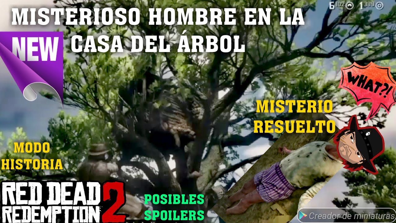 * MISTERIO RESUELTO * HOMBRE EN LA CASA EN EL ÁRBOL 