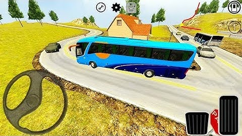 Bus Simulator 3D for Android - iOS - Gameplay in Android phone