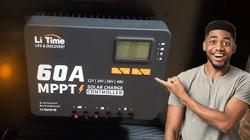 LiTime ⚡ 60A MPPT SOLAR CHARGE CONTROLLER OVERVIEW