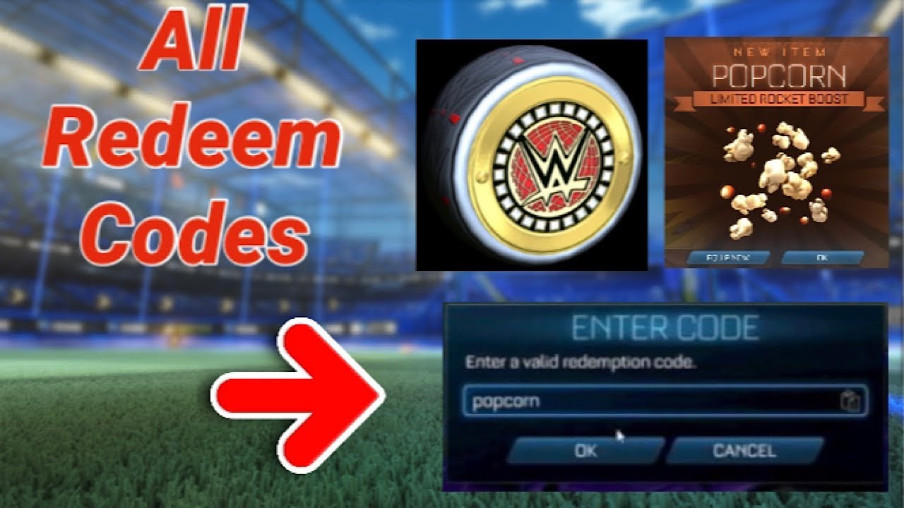 All Rocket League Redeem codes! FREE!! YouTube