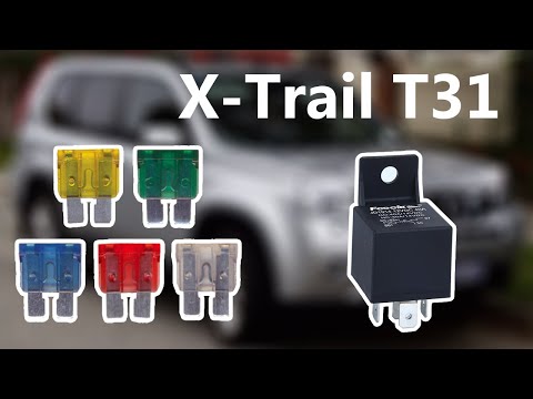 Nissan X-Trail T31 Fuse/Relay Location and Diagram