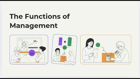 Functions of management