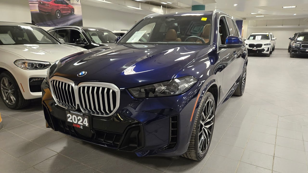 Blue 2024 BMW X5 CPO with M-Sport Package and Premium Essential at BMW ...