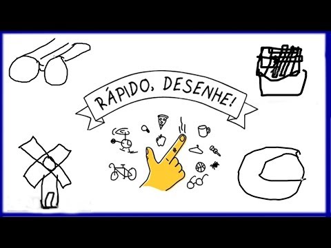 DESENHEI E O GOOGLE ADIVINHOU MEU DESENHO! JOGO RÁPIDO DESENHE DO