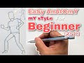 Easy anatomy my style for beginner  part 2  