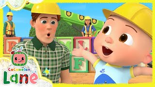 JJ's Big Build | NEW CoComelon Lane Episodes on Netflix | Moonbug Kids by Moonbug Kids - Best Cars and Truck Videos for Kids 7,972 views 6 days ago 2 minutes
