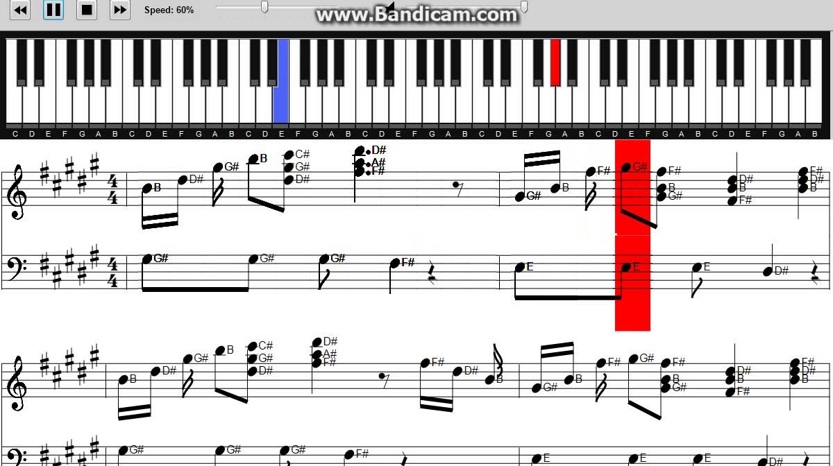 Clean Bandit - Rather Be Piano Tutorial with Sheet Music - YouTube