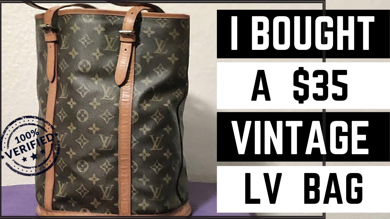 Cleaning my Authentic Louis Vuitton Vintage Monogram Bag YouTube
