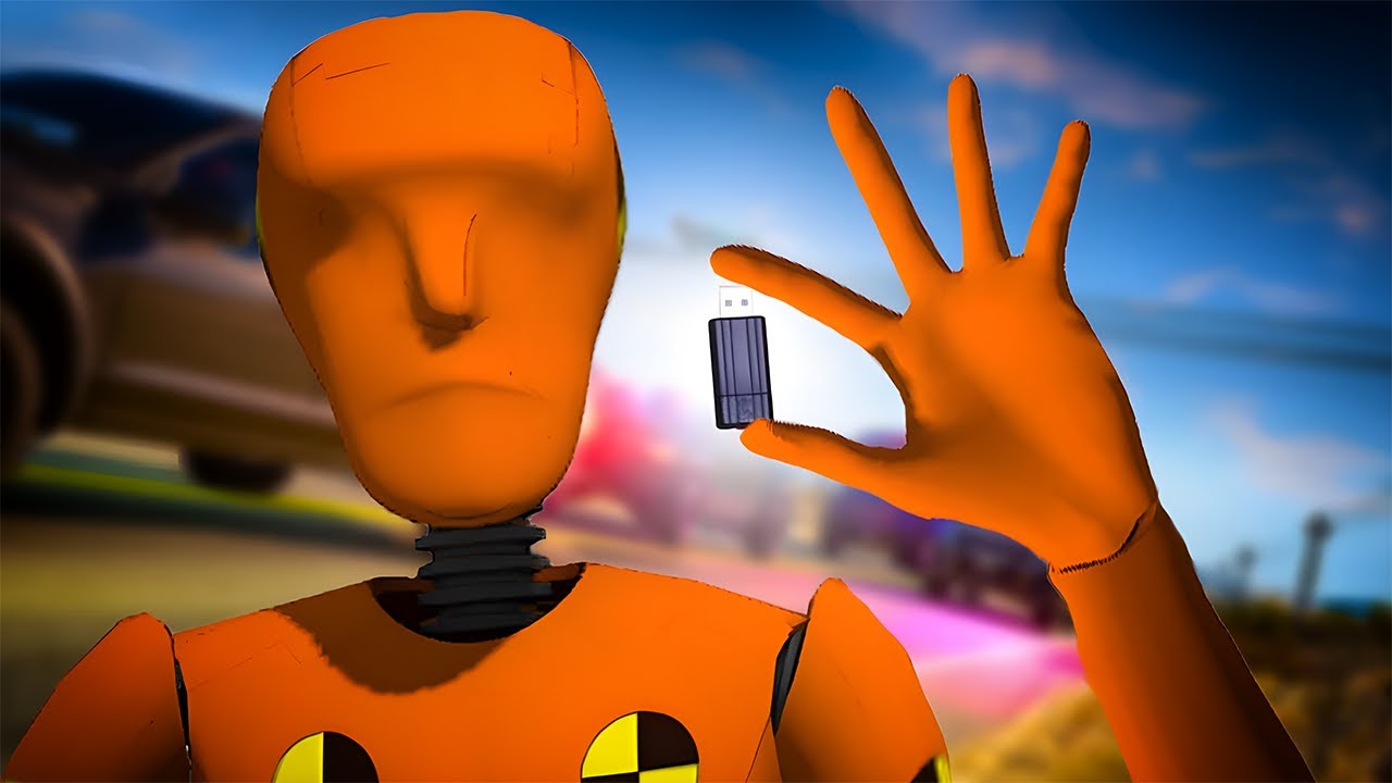 FLASH DRIVE | Epic Secret Service Chase - BeamNG.Drive