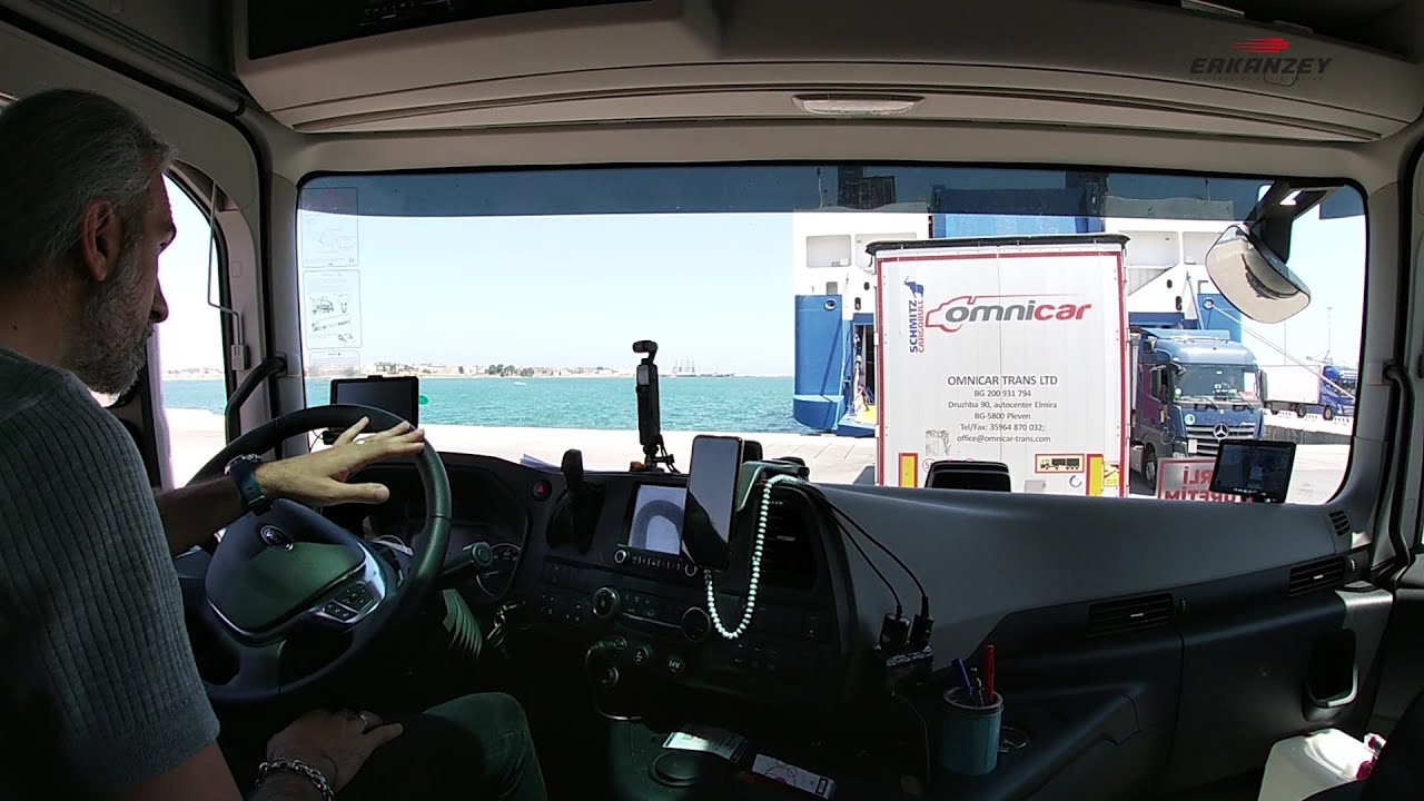 Adriyatik Denizinde Bir Türk Tırı - Yeni Kız - 2023 Ford Fmax