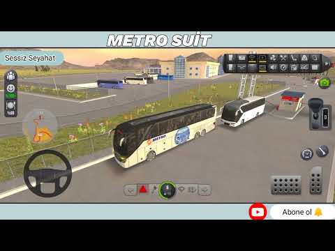 Otobüs Simülatör Ultimate Gümüşhane-Erzrum arası Setra S 517(METRO SUİT) aracıyla
