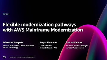 AWS re:Invent 2024 - Flexible modernization pathways with AWS Mainframe Modernization (MAM110)