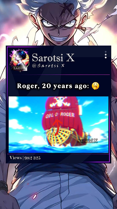 Roger doesn't care about anything #roger #goldroger #oden #onepiece