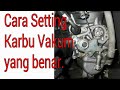 Cara Setting Karbu Fu Open Filter