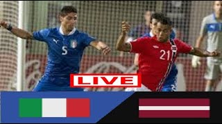 Italy U21 Vs Latvia U21 | 2024/25 UEFA European Under-21 Championship Qualifying LIVE Game Score