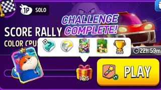 Color Crush Score Rally Solo Challenge Score 1625 Points