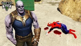 JUGANDO CON THANOS EN GTA 5 !! (Vengadores: Infinity War)    GTA V MODS