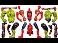 Avengers Assemble Action Figures Spider-Man Hulk Smash Deadpool And Siren Head