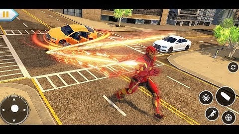 Police Speedster Robot Super FlashSpeed Crime City