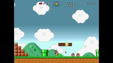 Super Mario Bros. X2 Beta 4 - Custom Level Super Mario Bros. Modernized - World 1-1