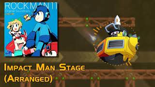 Video voorbeeld van "Mega Man 11 OST - Impact Man Stage Arranged Track"