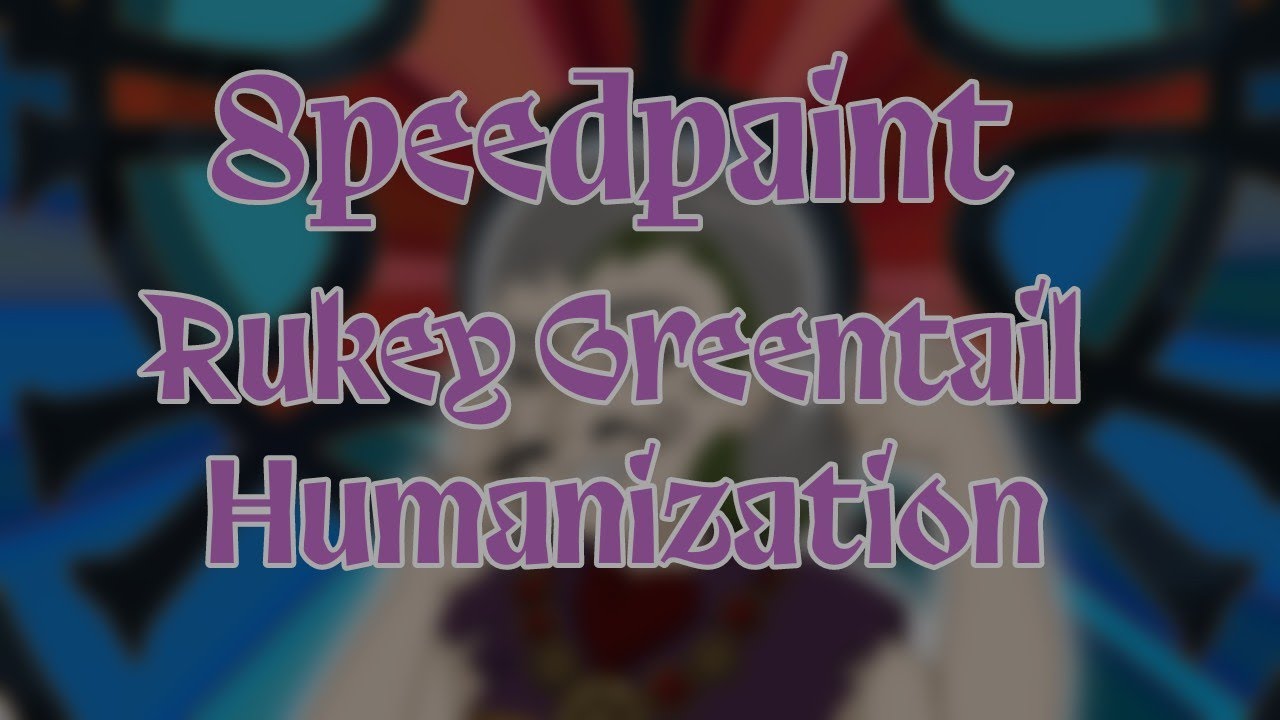 Speedpaint Хуманизация Руки Зеленохвоста/Humanization of Rukey Greentail (Pyre)