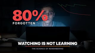 Welcome to Recall Effect — Watching is Not Learning