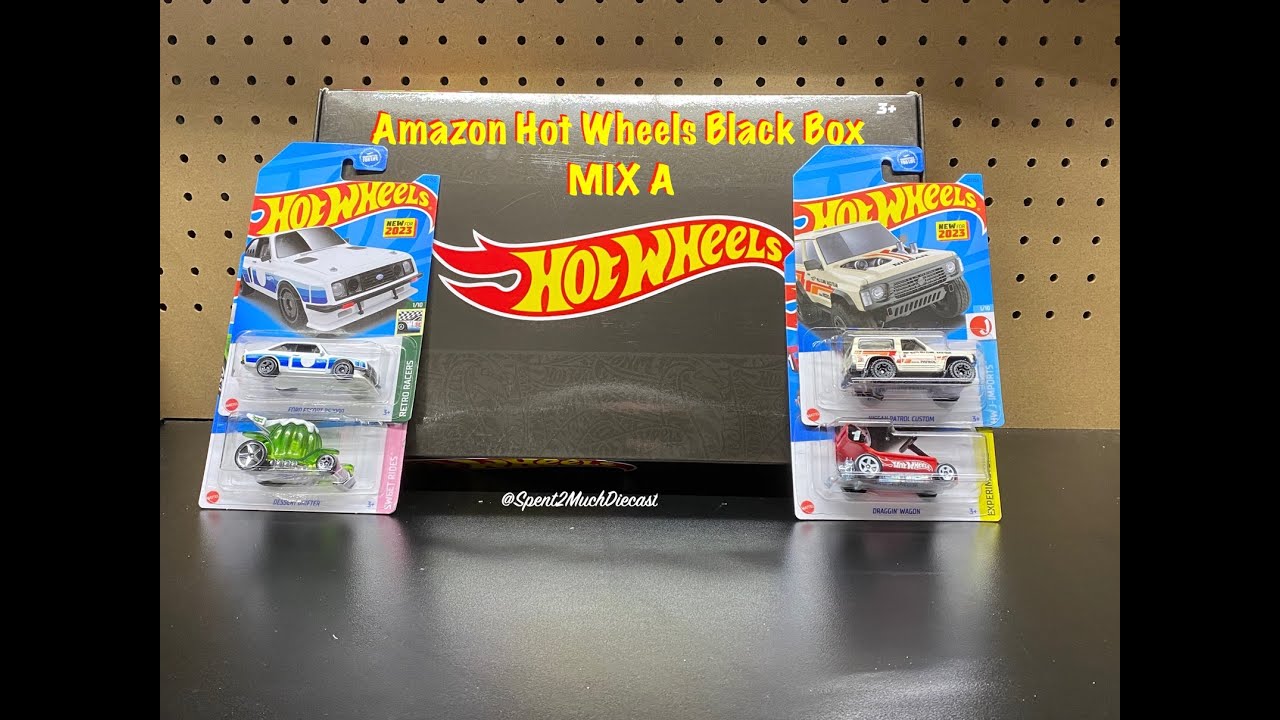 Hot Wheels Black Box Mix A