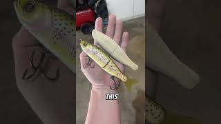 Making the BEST glide bait #bassfishingismylife #fishing #luremaking
