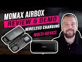 Momax Airbox Review & Demo | Apple Wireless Charger