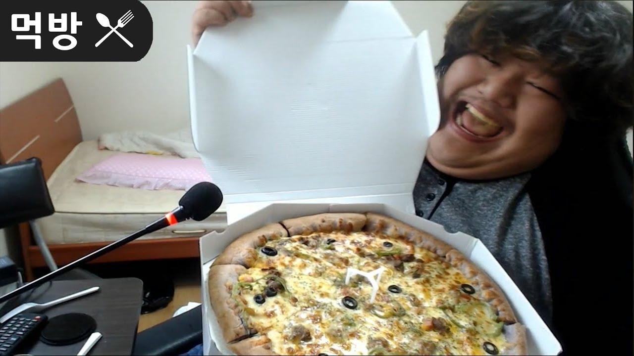 [공혁준] 피자 스파게티 먹방 (2016.07.06)