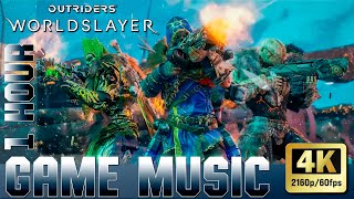 Outriders WorldSlayer - 4K - 1 Hour Game Music - Video Game Music OST