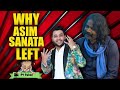 Why asim sanata left nadir ali  the ahsan khan show 